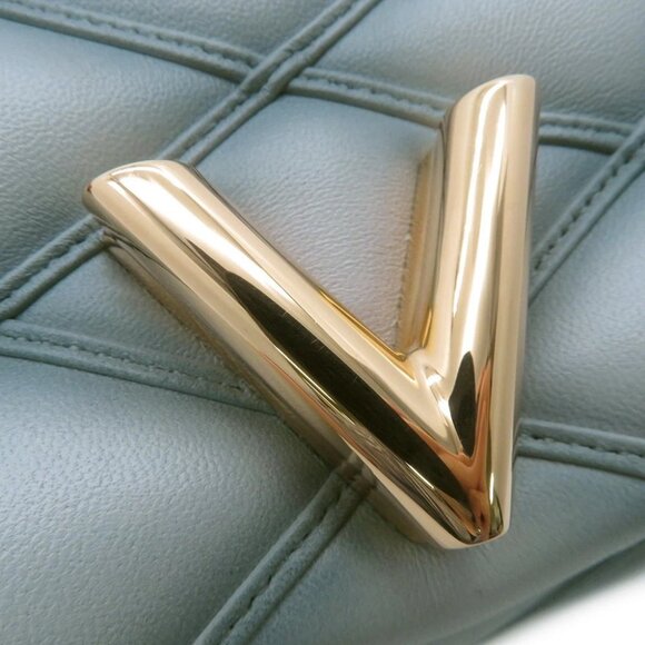 LOUIS VUITTON Maltage PICO GO-14 ChainShoulder Lambskin Blue M83071 - Picture 8 of 14